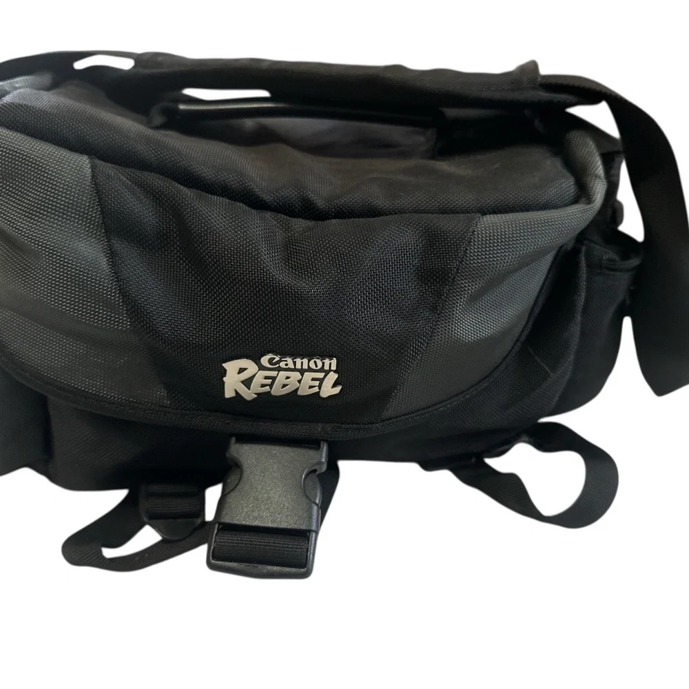 Canon Camera Bag, Black, Used, Vintage